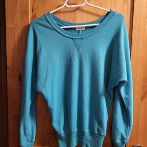 Ardene Women's Aqua Crewneck Sweatshirt
